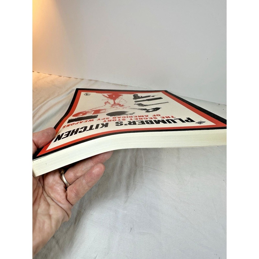 Vtg 1975 The Plumber's Kitchen: The Secret Story of American Spy Weapons 1st Ed - Picture 8 of 12